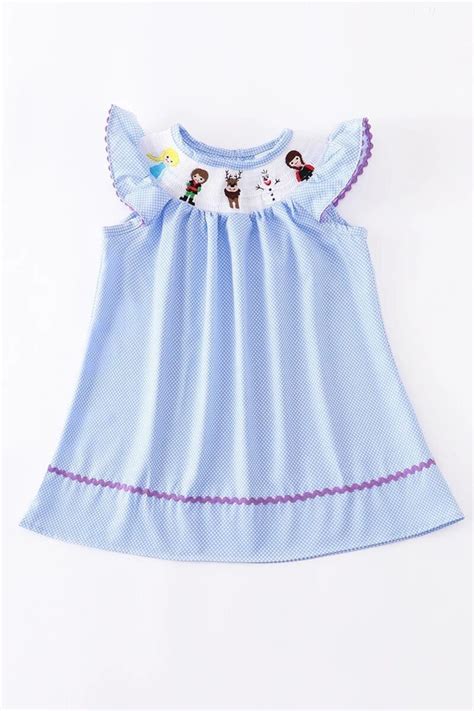 Frozen Smocked Dress: The Perfect Winter Outfit